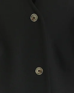 River Island Plus button up waistcoat Black Hot