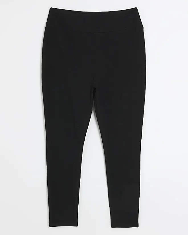River Island Plus high waisted leggings Black Fashion