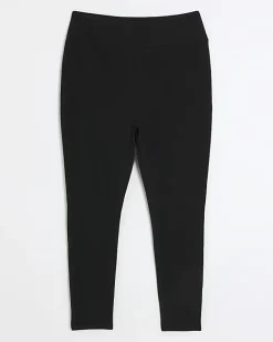 River Island Plus high waisted leggings Black Fashion