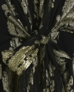 River Island Plus metallic detail playsuit Black Discount