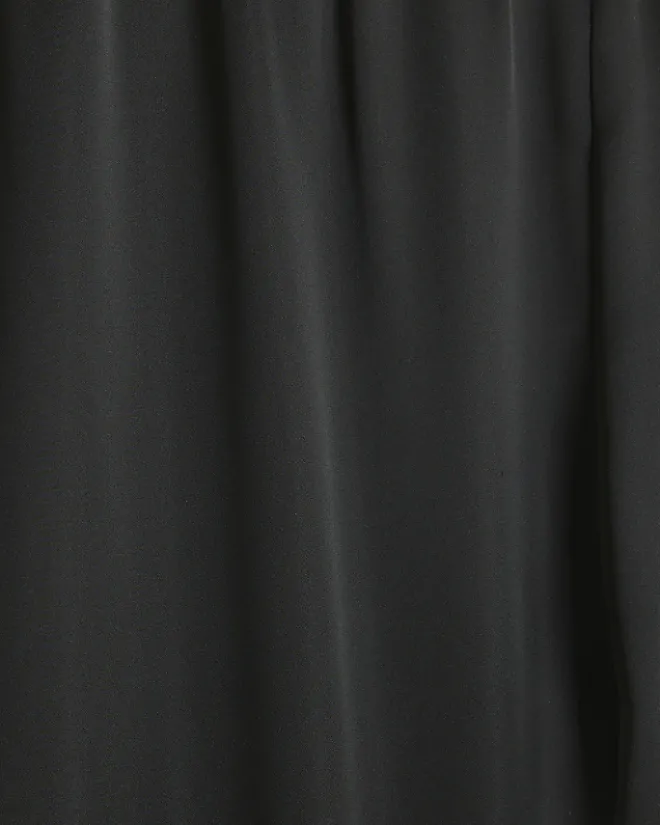 River Island Plus satin wide leg trousers Black Online