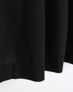 River Island Plus shorts with linen Black Sale