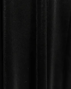 River Island Plus velvet bandeau jumpsuit Black Hot