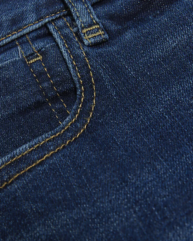 River Island Plus high waist bum sculpt skinny jeans Blue New