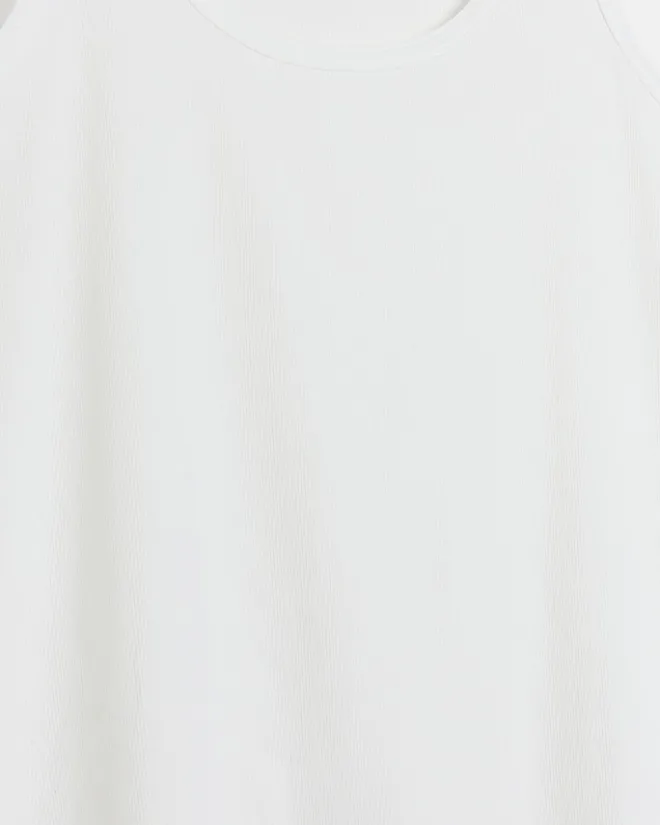 River Island Plus scoop neck vest top White Fashion