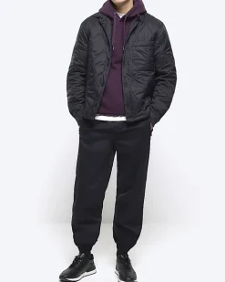 River Island regular fit plain hoodie Purple Sale