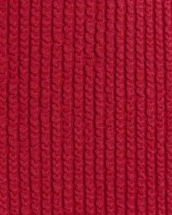 River Island crinkle Swimsuit Red Online