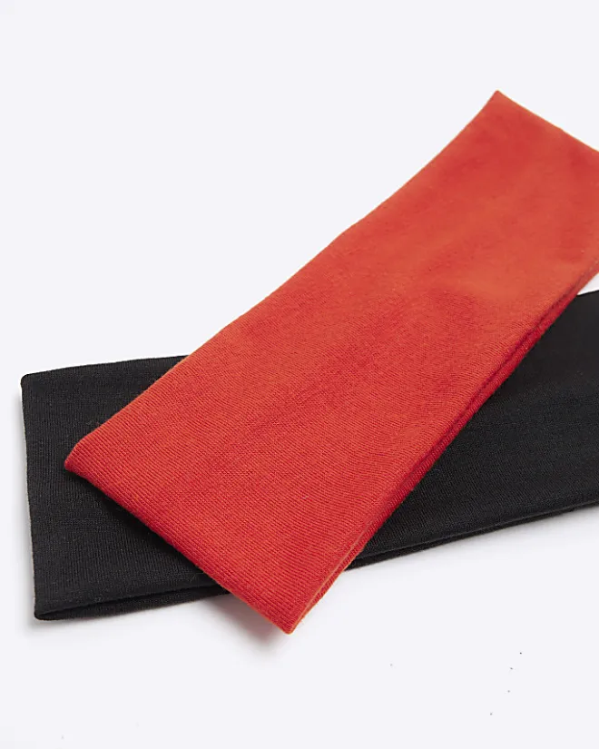 River Island Hair Band Multipack Red Fashion