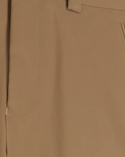 River Island Rust tapered fit shorts Brown Online