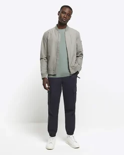 River Island Sage slim fit t-shirt Green New
