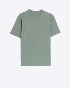 River Island Sage slim fit t-shirt Green New