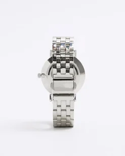 River Island Silver Watch Grey Best