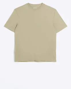 River Island regular fit t-shirt Stone New