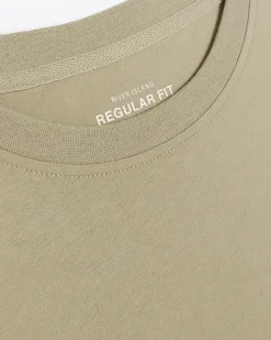 River Island regular fit t-shirt Stone New