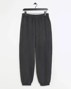 River Island Washed oversized fit joggers Black Sale