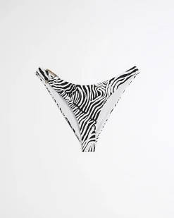 River Island animal print bikini bottoms White Sale