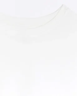 River Island crop plain sweatshirt White Hot