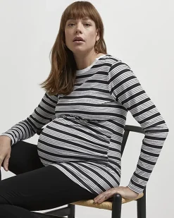 River Island maternity long sleeve t-shirt multipack White Online