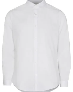 River Island slim fit long sleeve shirt White New