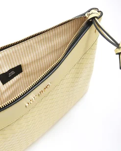 River Island weave pouchette bag Yellow Hot